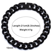 Men's Stainless Steel Chain Link Bracelets