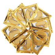 Gold Crystal Eye Mask Patch Beauty Care (30pcs=15packs)