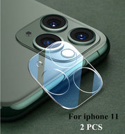 Tempered Glass Camera Lens Screen Protection for iPhone