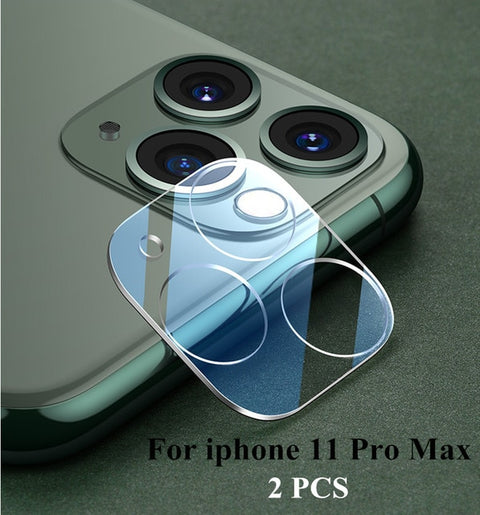 Tempered Glass Camera Lens Screen Protection for iPhone