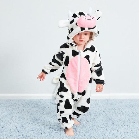 Fun Animal Romper for Girls or Boys 3 to 12 Months